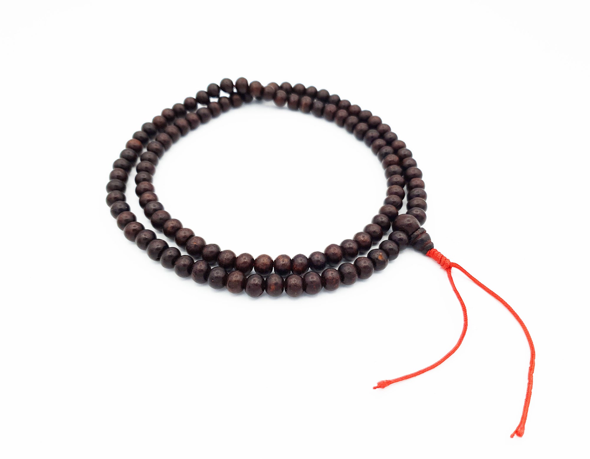 Rosewood 108 Beads Mala Necklace Wrist Bracelet