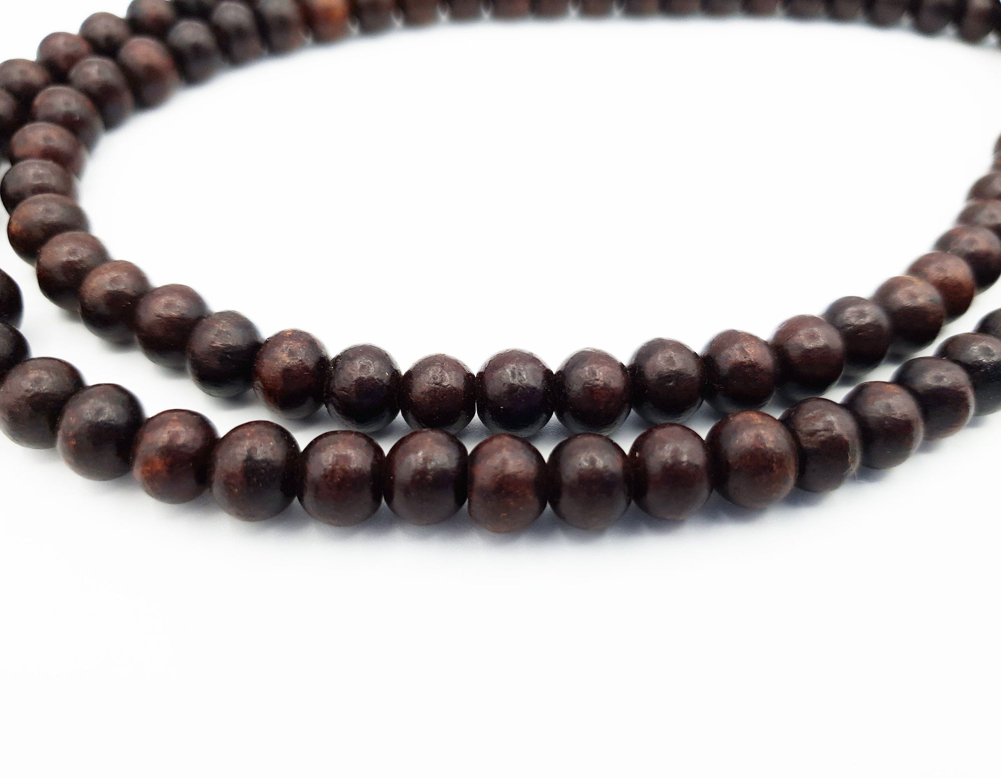 Rosewood 108 Beads Mala Necklace Wrist Bracelet